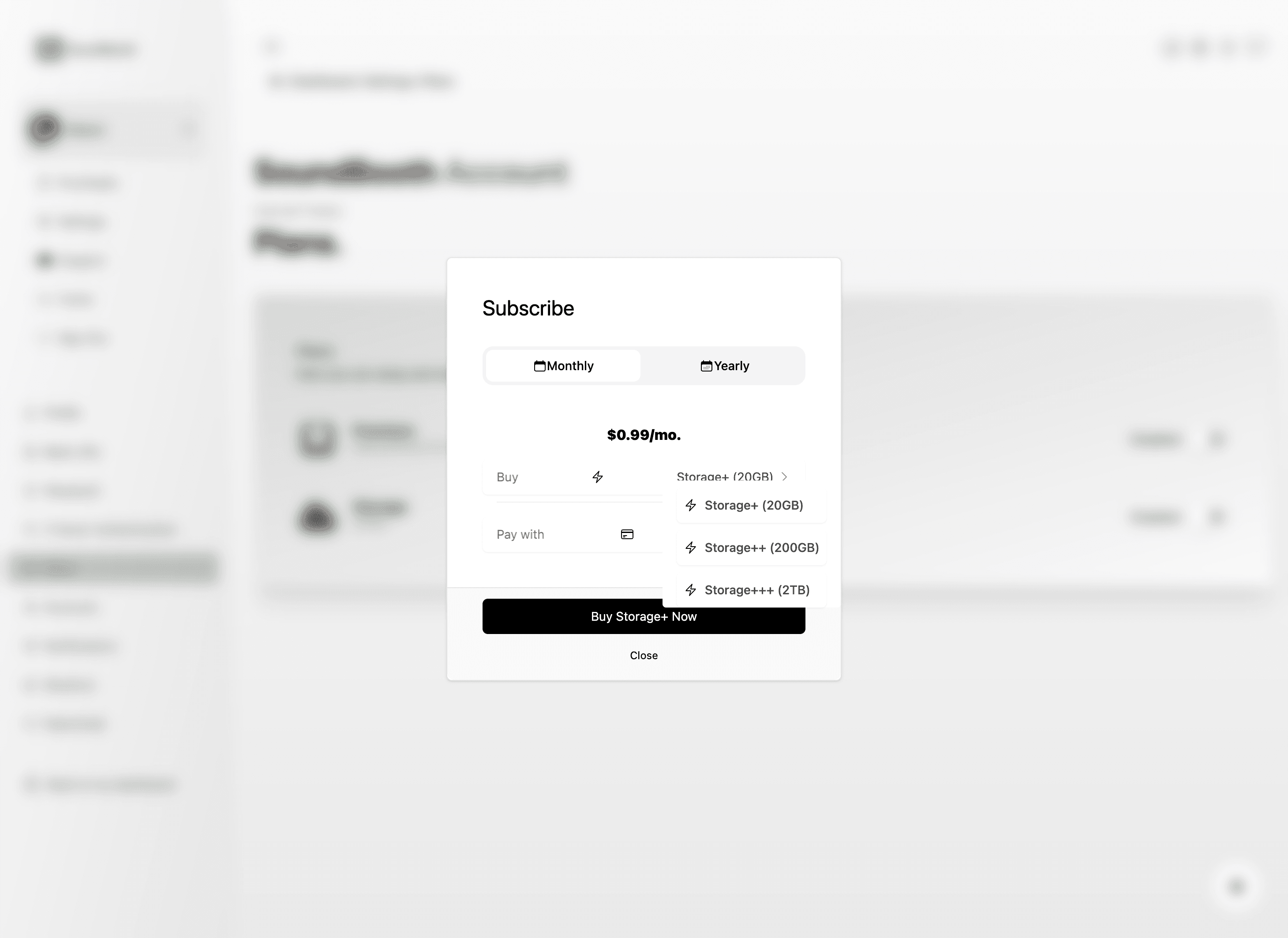 Product screenshot