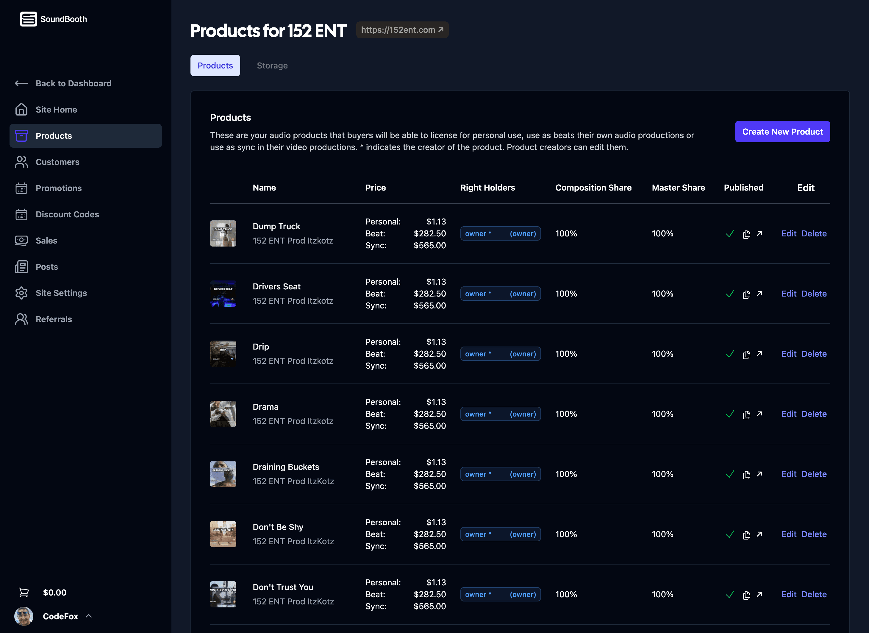 Product screenshot