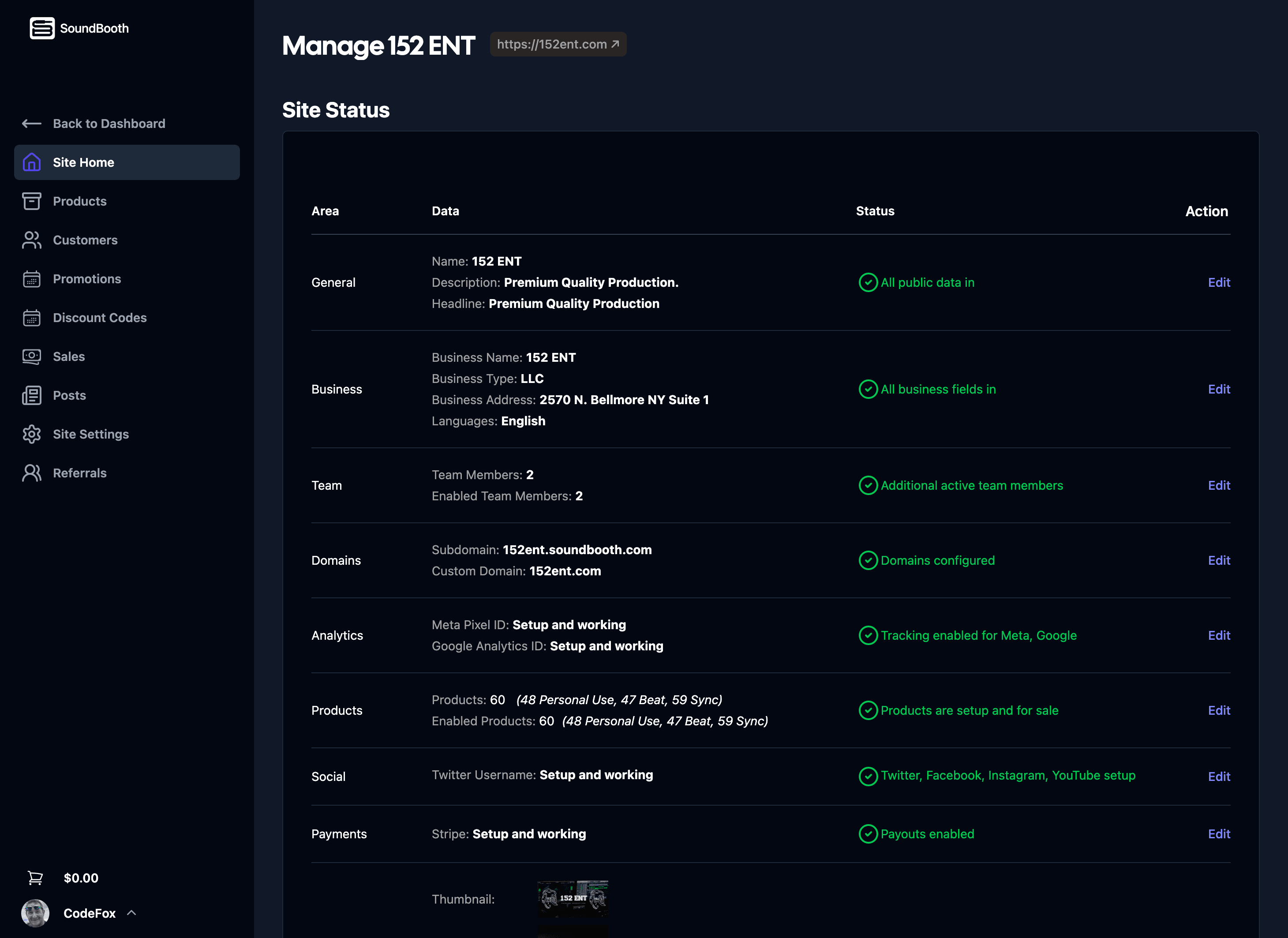 Product screenshot