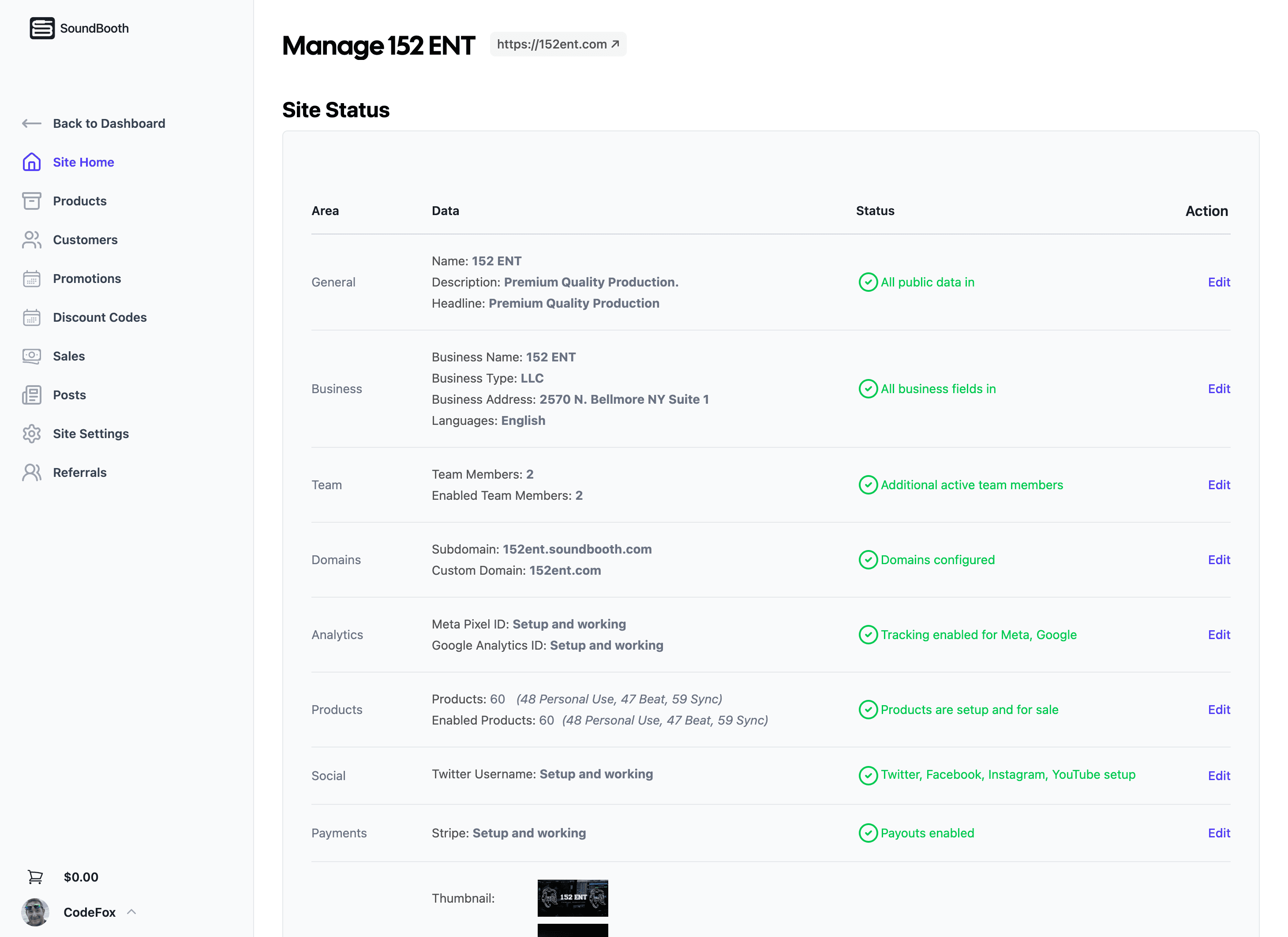 Product screenshot